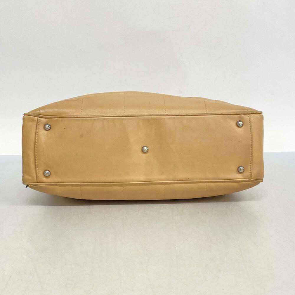 Chanel Chocobar Handbag, Beige Lambskin, Women's - Picture 3 of 12